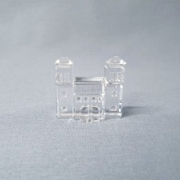 Swarovski Kristal | Silver Crystal | Kristal Stad | Stadspoort | 162884
